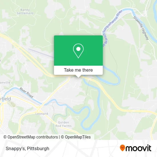 Snappy's map