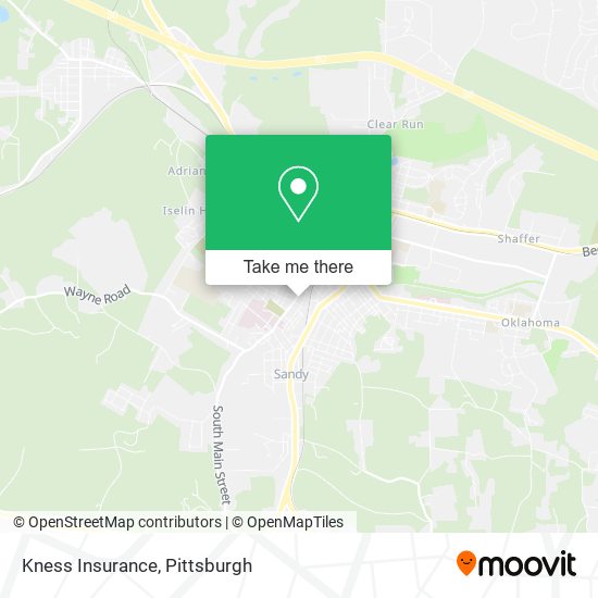 Kness Insurance map