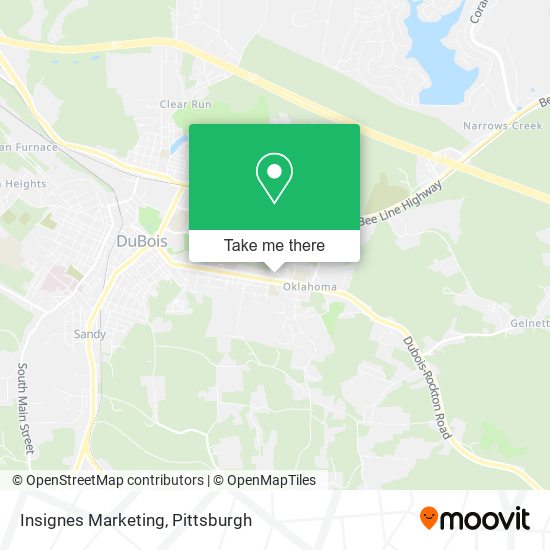 Mapa de Insignes Marketing