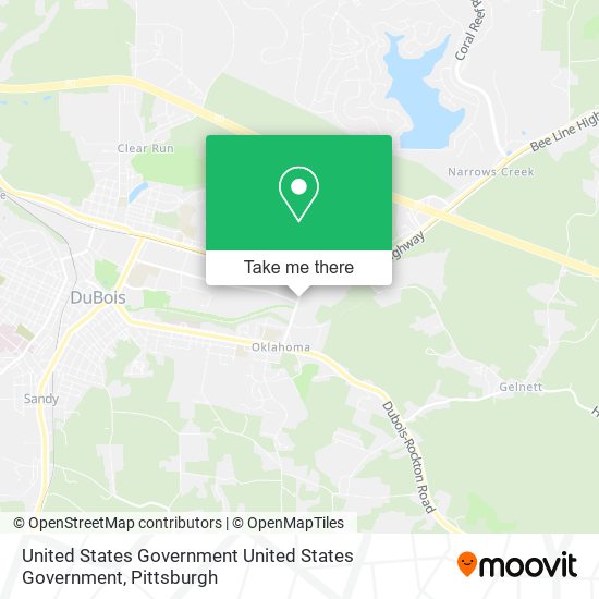 Mapa de United States Government United States Government