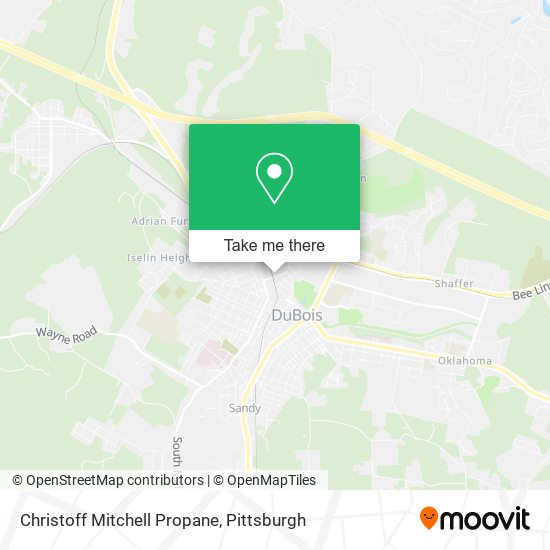 Mapa de Christoff Mitchell Propane