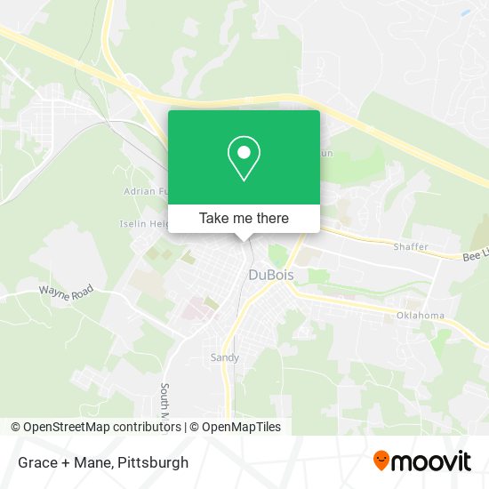 Mapa de Grace + Mane