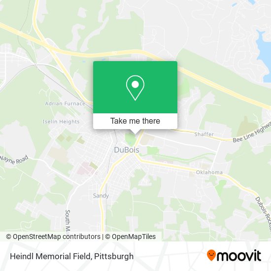 Heindl Memorial Field map