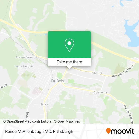 Renee M Allenbaugh MD map