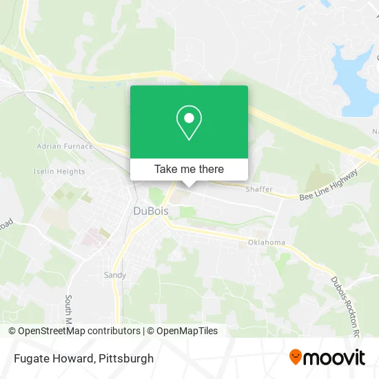 Mapa de Fugate Howard