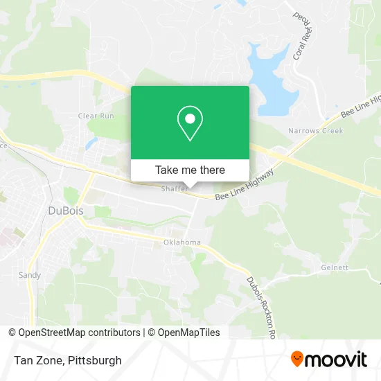 Tan Zone map