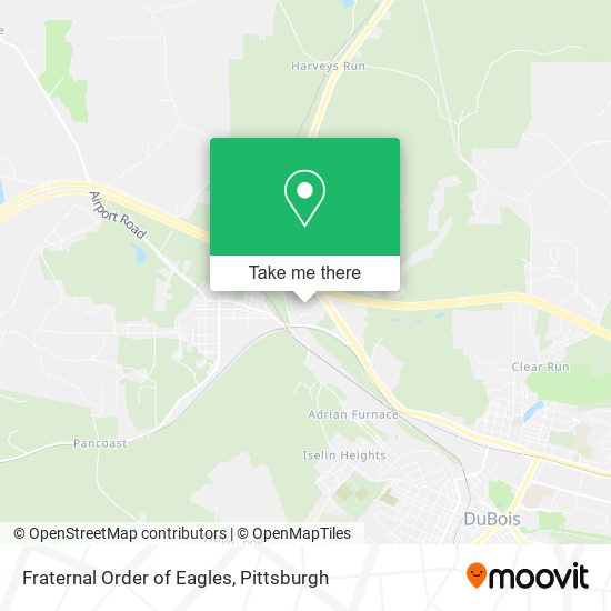 Fraternal Order of Eagles map