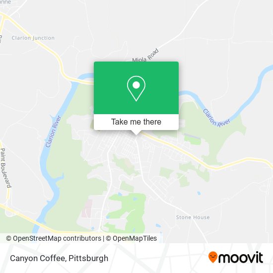 Mapa de Canyon Coffee