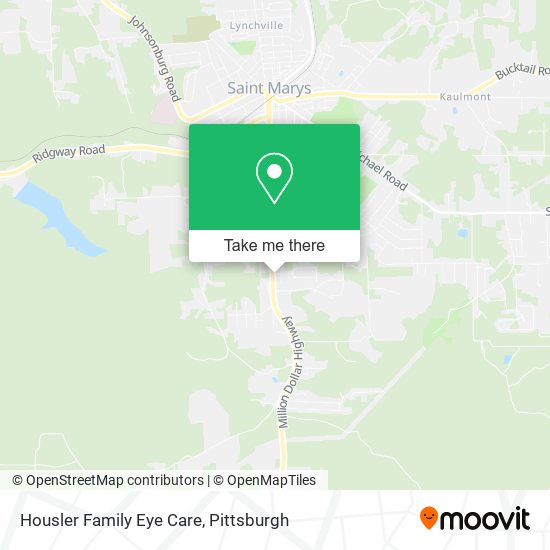 Mapa de Housler Family Eye Care