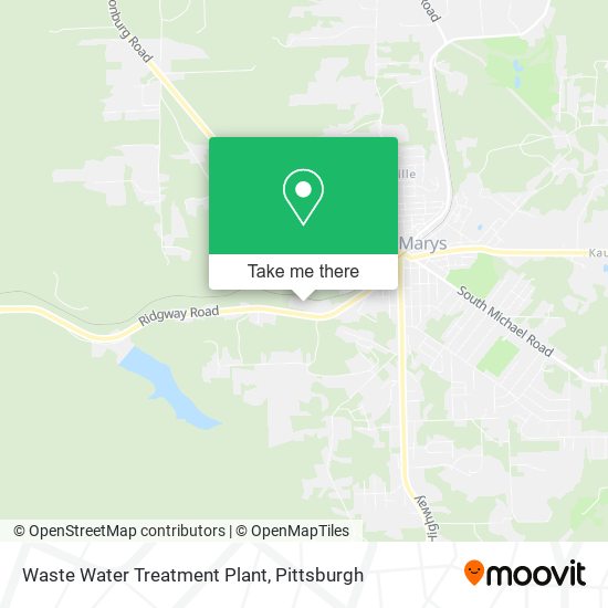 Waste Water Treatment Plant map