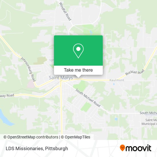 LDS Missionaries map