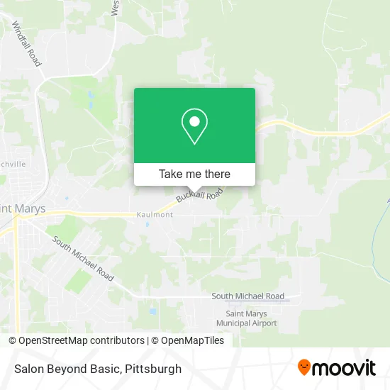 Salon Beyond Basic map