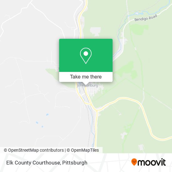 Mapa de Elk County Courthouse