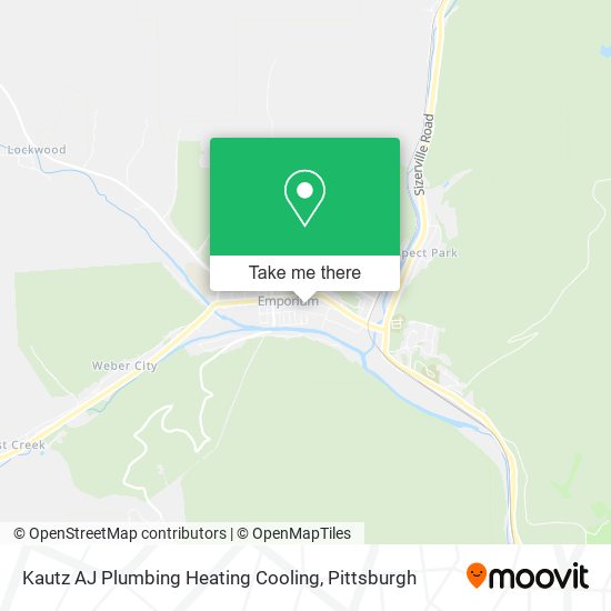 Mapa de Kautz AJ Plumbing Heating Cooling