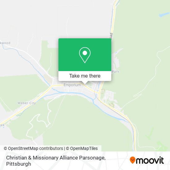 Mapa de Christian & Missionary Alliance Parsonage