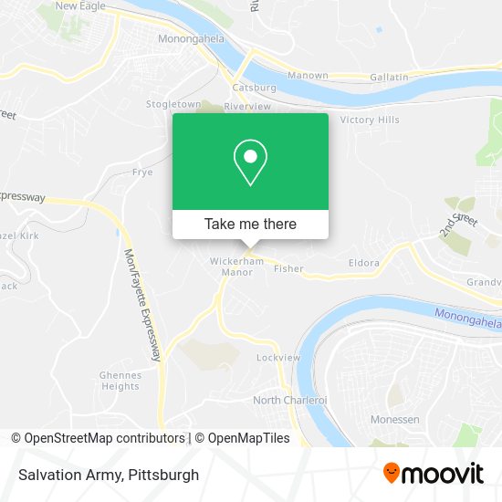 Mapa de Salvation Army