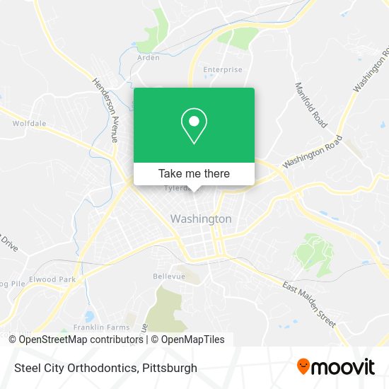 Mapa de Steel City Orthodontics
