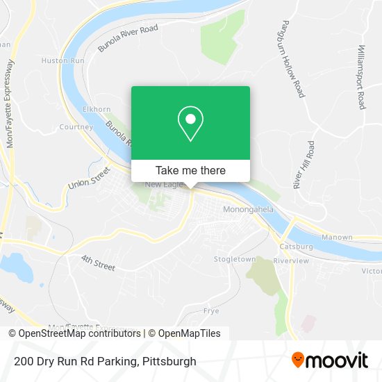 Mapa de 200 Dry Run Rd Parking