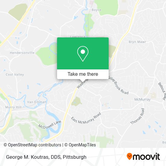 Mapa de George M. Koutras, DDS