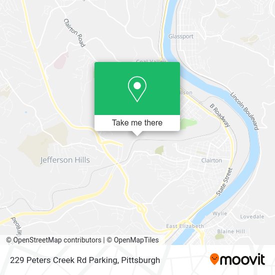 229 Peters Creek Rd Parking map
