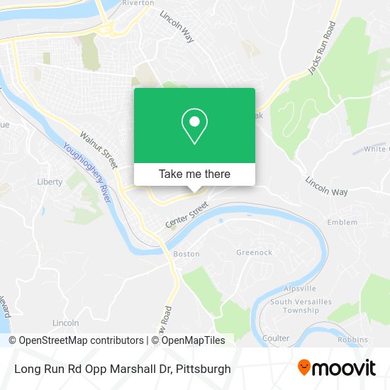 Long Run Rd Opp Marshall Dr map