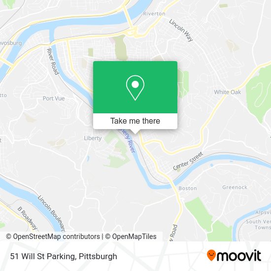 51 Will St Parking map