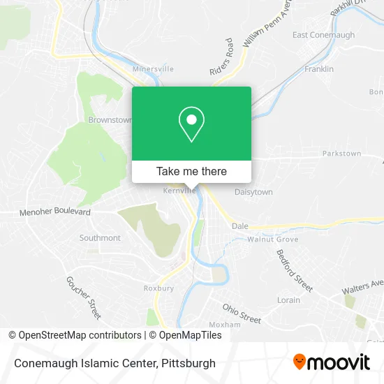 Mapa de Conemaugh Islamic Center
