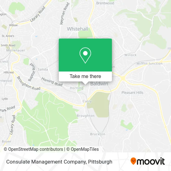 Consulate Management Company map