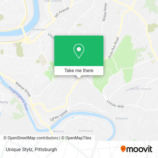 Mapa de Unique Stylz