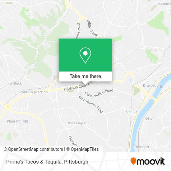 Primo's Tacos & Tequila map