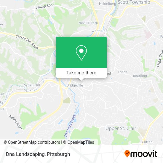 Mapa de Dna Landscaping
