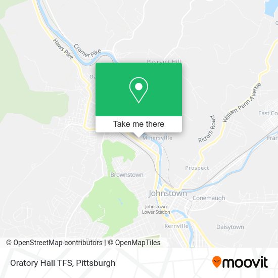 Oratory Hall TFS map