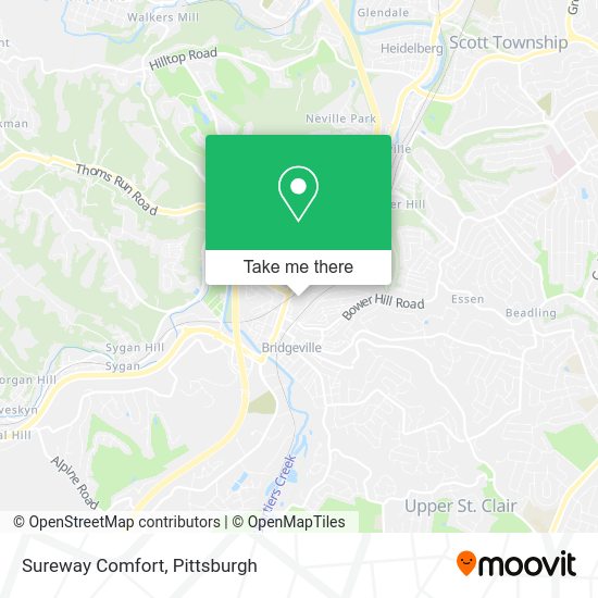Mapa de Sureway Comfort