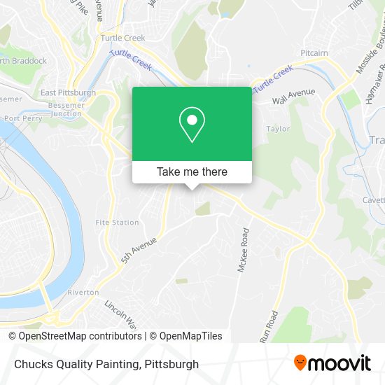 Mapa de Chucks Quality Painting