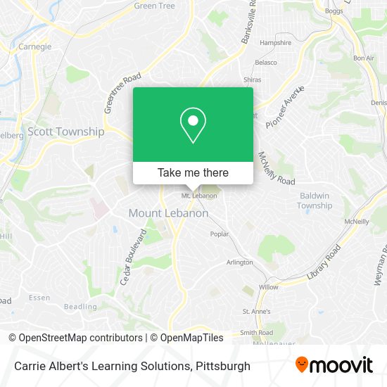 Mapa de Carrie Albert's Learning Solutions