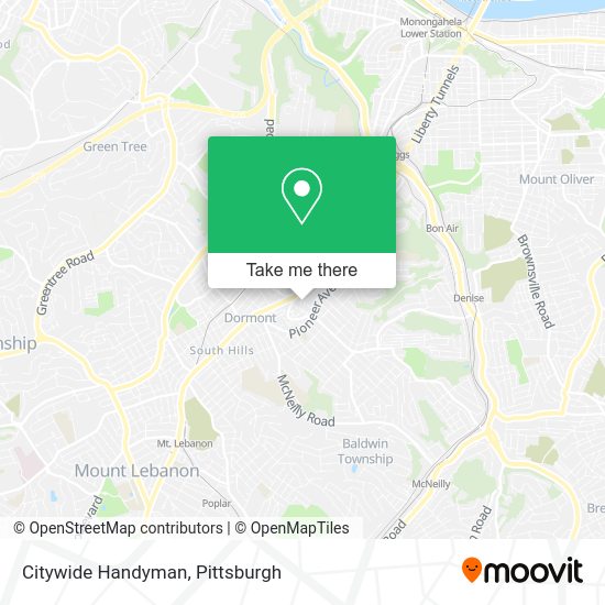 Citywide Handyman map