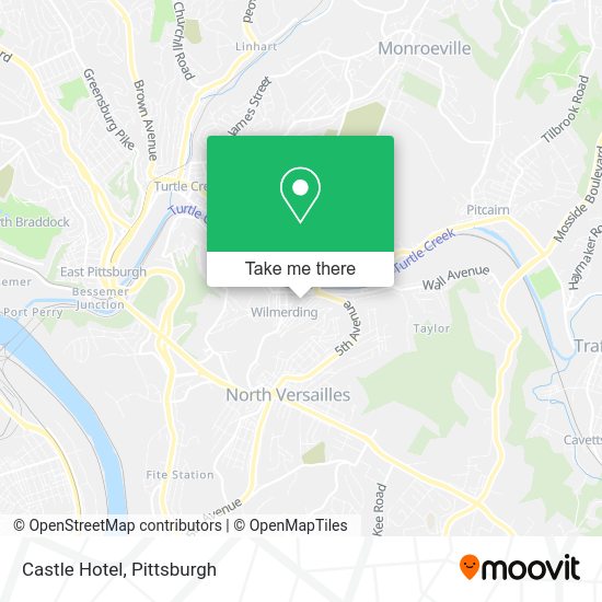Mapa de Castle Hotel