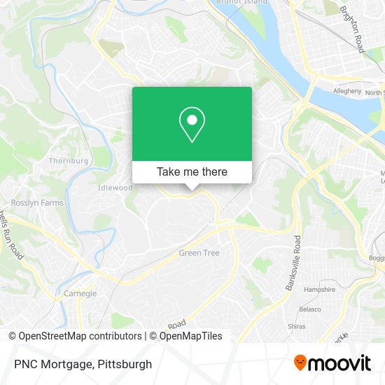 PNC Mortgage map