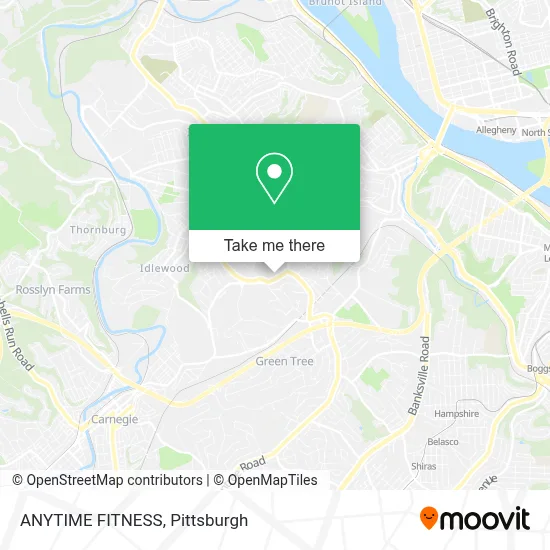 ANYTIME FITNESS map