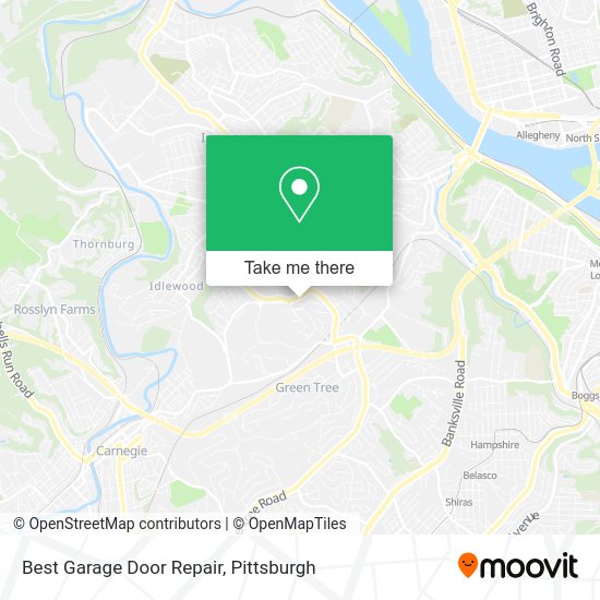 Mapa de Best Garage Door Repair
