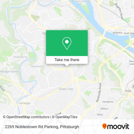 2269 Noblestown Rd Parking map