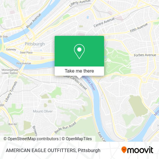Mapa de AMERICAN EAGLE OUTFITTERS