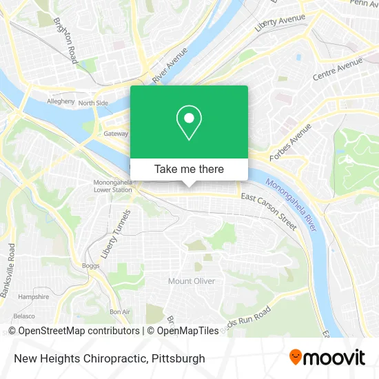 New Heights Chiropractic map