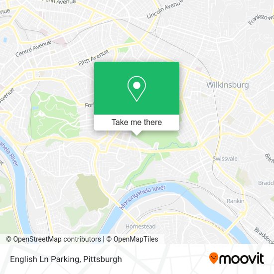 English Ln Parking map