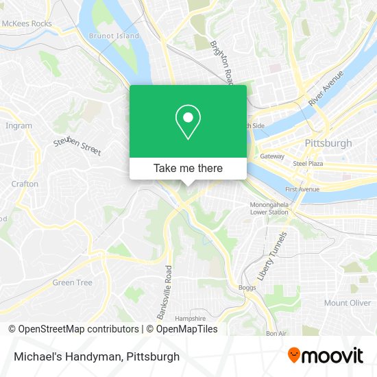 Michael's Handyman map