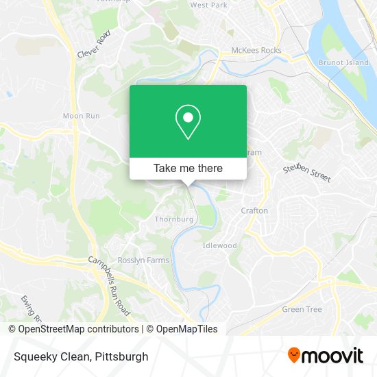 Mapa de Squeeky Clean