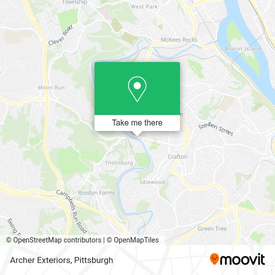 Archer Exteriors map