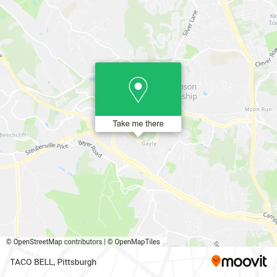 TACO BELL map
