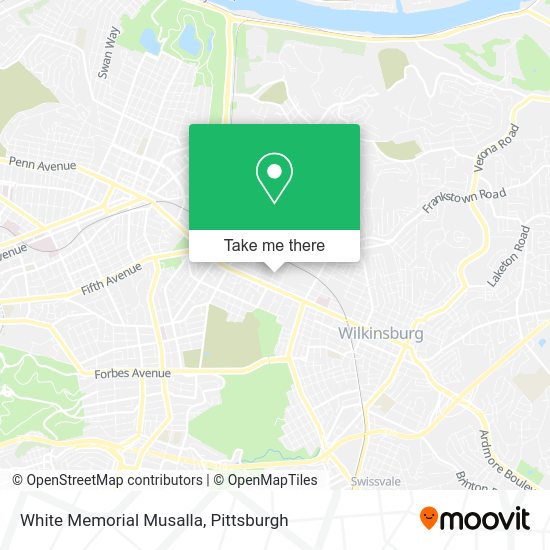 White Memorial Musalla map