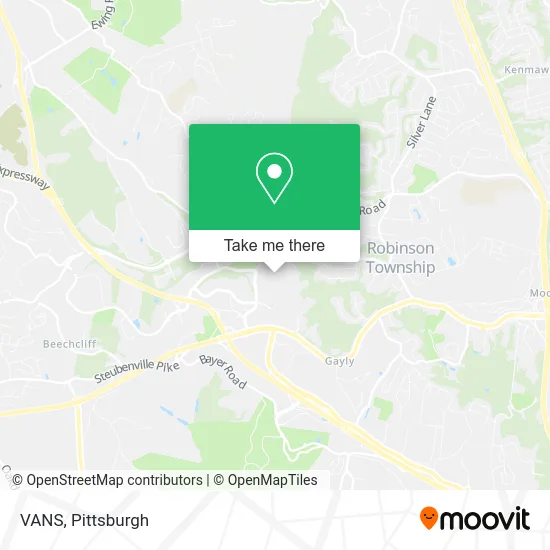 VANS map